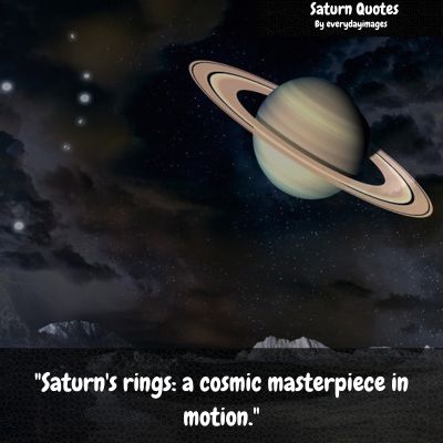 Saturn Short Quotes