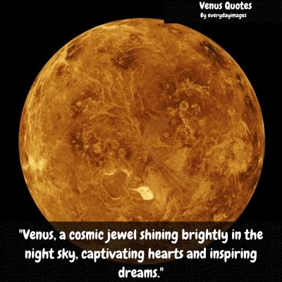 Interesting Venus Quotes