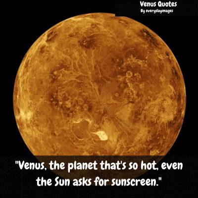 Funny Venus Quotes