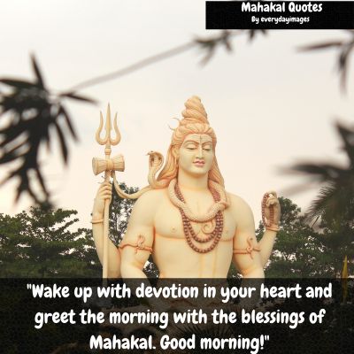 Good Morning Mahakal Quotes