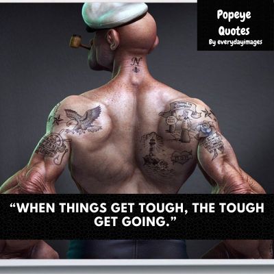 Popeye inspirational quotes