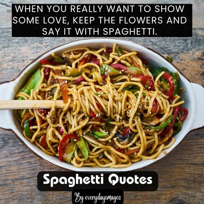 Spaghetti captions
