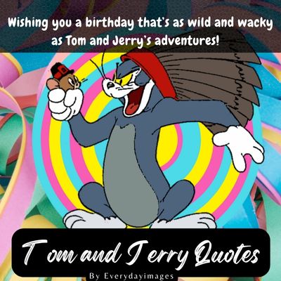 Tom and Jerry's Birthday wishes for Husband