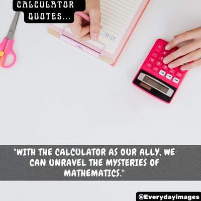 Calculator Math Quotes