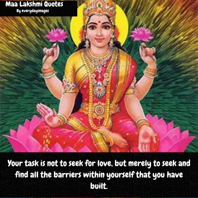 Goddess Lakshmi Quotes