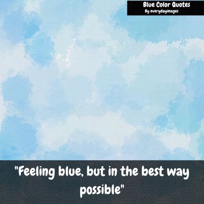 Blue Color Captions