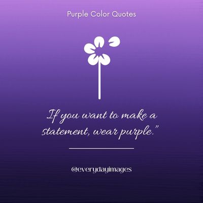 Purple Color Quotes