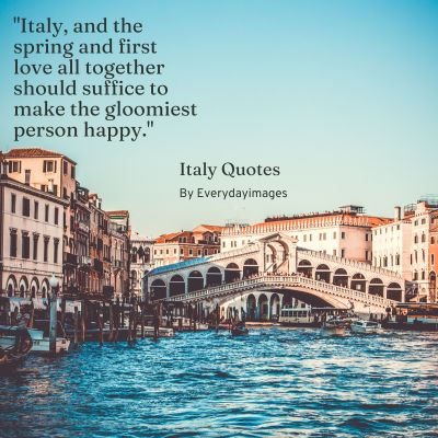 Famous Italy Quotes