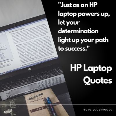 Inspirational HP Laptop Quotes