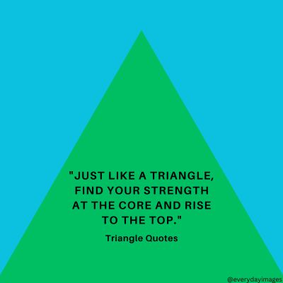 Motivational Triangle Quotes
