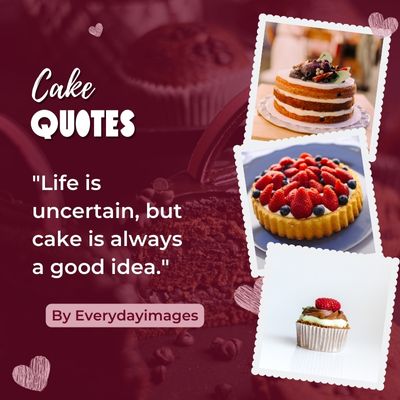 Motivational Cake Quotes