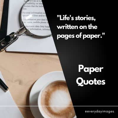 Paper Quotes For Instagram