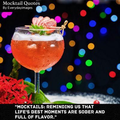 Inspirational Mocktail Quotes