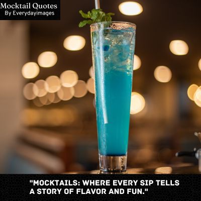 Mocktail Sayings