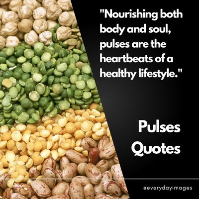 Healthy Pulses Quotes