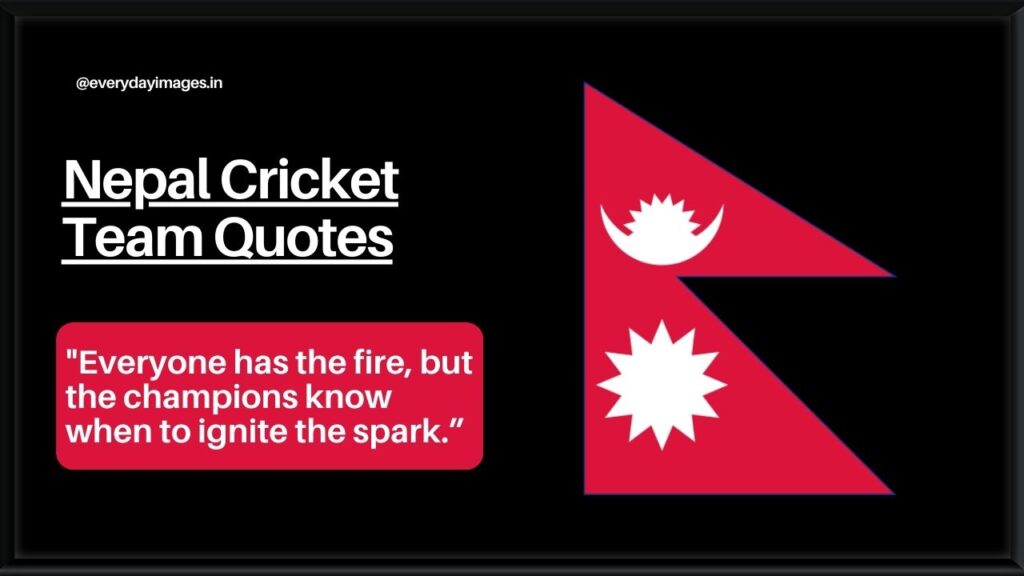 Nepal Cricket Team Quotes