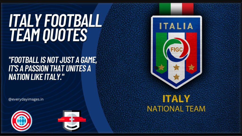 Italy football team quotes
